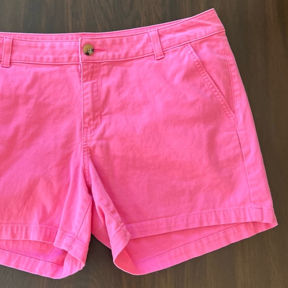 a.n.a Pink Cotton Twill Shorts - Picture 4 of 14